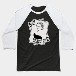 Retro Brittany Murphy Card Style Baseball T-Shirt